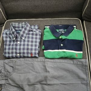 Boys 3 Pc Mixed Clothes Lot Size 16
